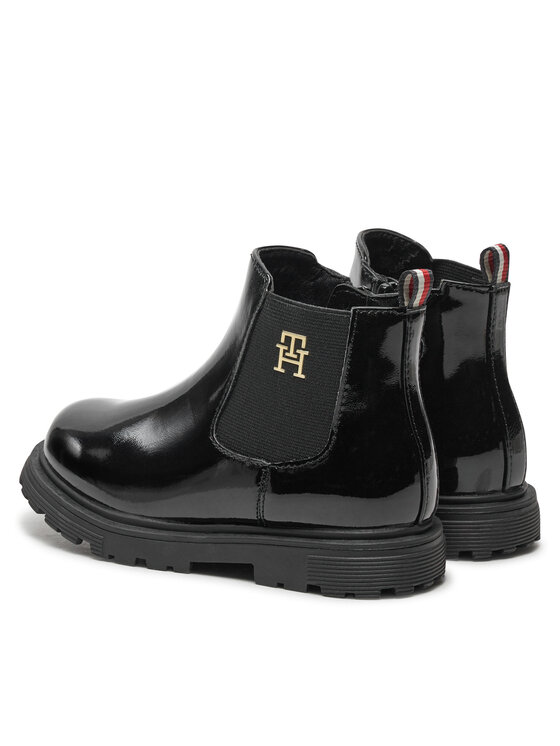 Tommy Hilfiger Tommy Hilfiger Μποτάκια Chelsea Boot T1A5-33563-0343 M Μαύρο