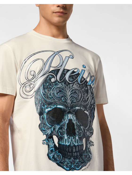 PHILIPP PLEIN PHILIPP PLEIN T-shirt 27143 Bianco Regular Fit