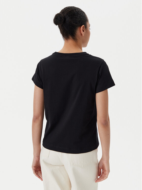 PINKO PINKO T-Shirt 100373 A2OG Czarny Regular Fit