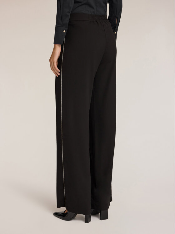 Motivi Motivi Pantaloni di tessuto P054Q004456N033 Nero Over Fit