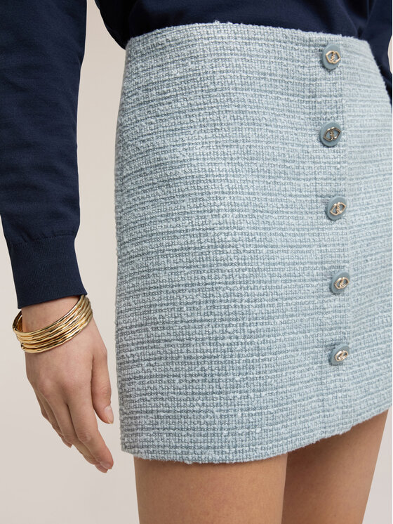 Motivi Motivi Minigonna 1017Q001181N004 Turchese Regular Fit