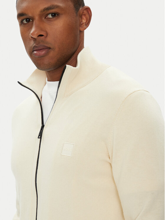 BOSS BOSS Кардиган Kanozip_S 50543692 Жълт Regular Fit