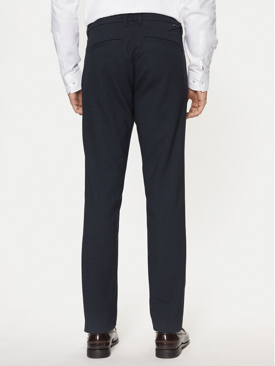 Tom Tailor Tom Tailor Chinosy 1044345 Granatowy Slim Fit