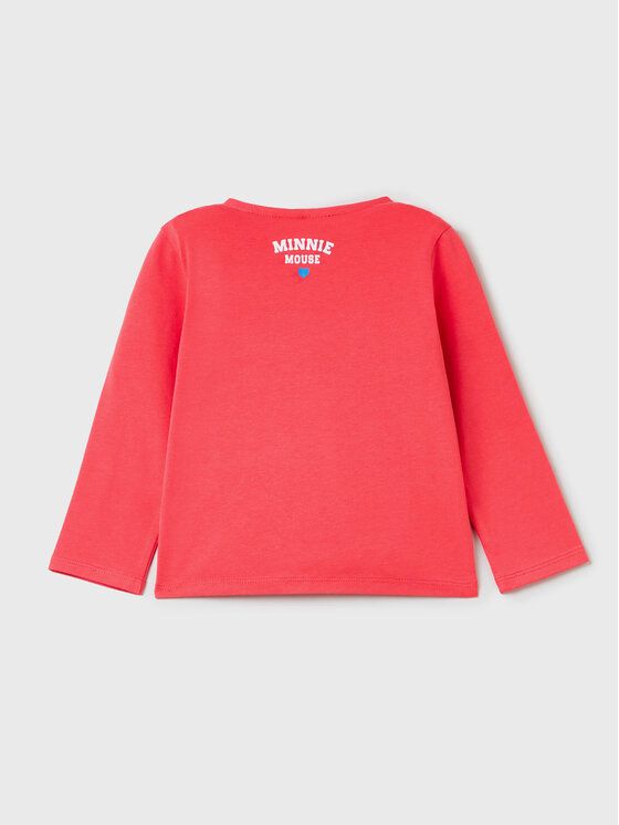 OVS OVS Blúz DISNEY 1617101 Piros Regular Fit