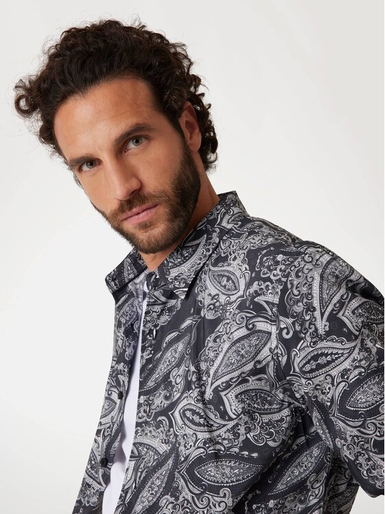 Guess Guess Košile 170899 Černá Classic Fit