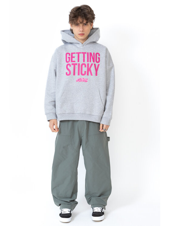 Mercur Mercur Bluza Bubblegum Szary Comfort Fit