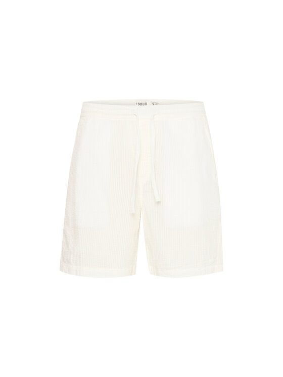Solid Solid Pantaloncini 21108637-114201 Bianco Regular Fit