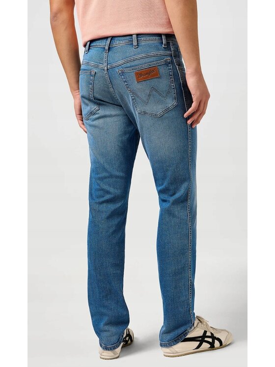 Wrangler Wrangler Jeansy Texas Slim Niebieski Slim Fit