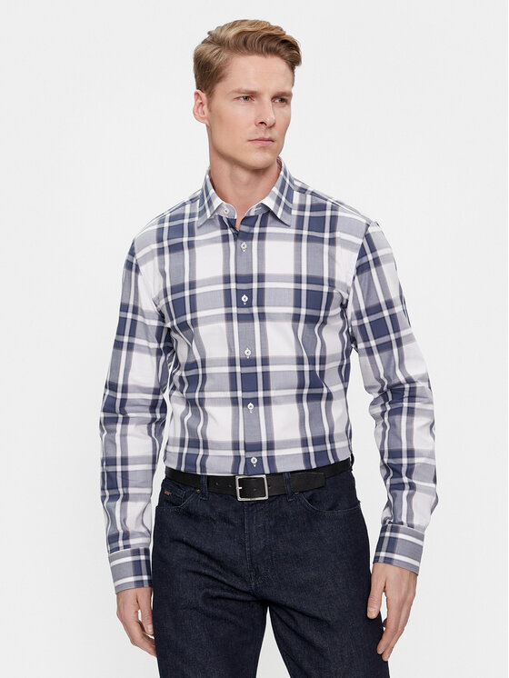 BOSS Boss Сорочка H-Hank-Kent-C1-214 50508749 Білий Slim Fit