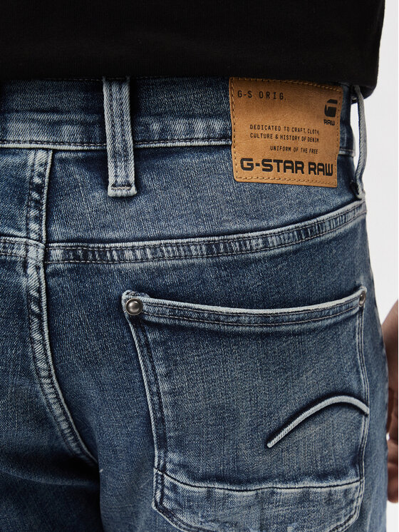 G-STAR G-Star Raw Jeansy Revend Fwd D20071-C051-G120 Modrá Skinny Fit