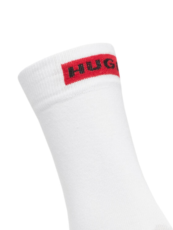 HUGO HUGO 2er-Set hohe Damensocken 50502046 Weiß