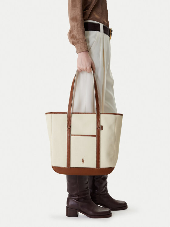 Polo Ralph Lauren Polo Ralph Lauren Handtasche 428968158001 Écru