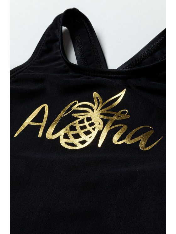 minoti minoti Strój kąpielowy 18SWIM 23 Czarny