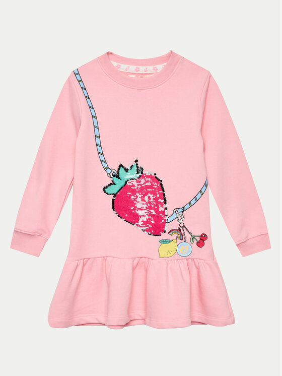 OVS OVS Každodenní šaty 1984343 Růžová Regular Fit