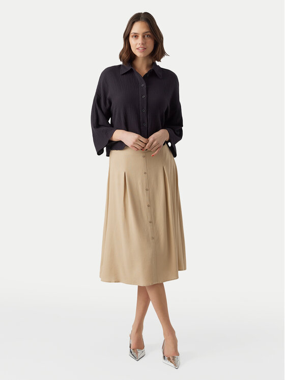 Vero Moda Vero Moda Marškiniai Natali 10279685 Juoda Standard Fit