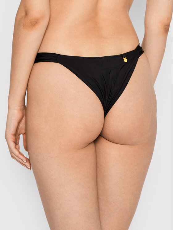 Malai Malai Bikini pezzo sotto Bold B20001 Nero