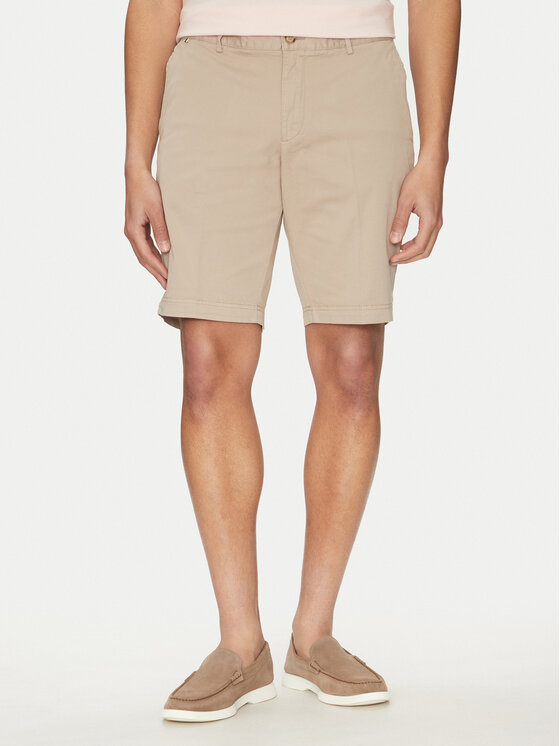 BOSS BOSS Kratke hlače 50487993 Bež Slim Fit