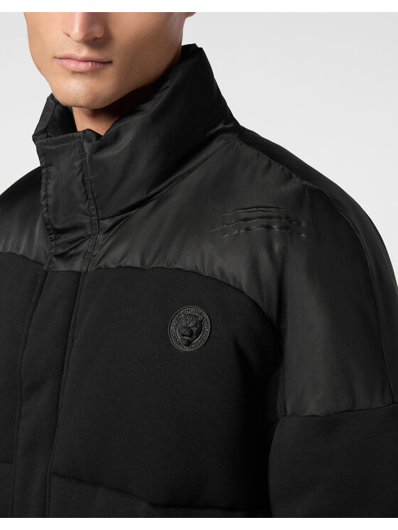 Plein Sport Plein Sport Kurtka puchowa 22985 Czarny Regular Fit