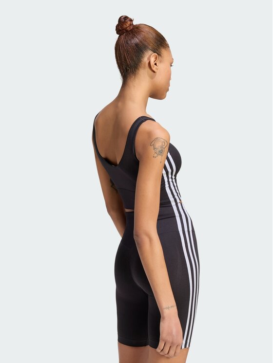 adidas adidas Sport-BH Essentials 3 Stripes Seamless Bralette KZ4109 Schwarz