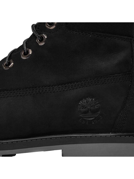 Timberland Timberland Trapery Timberland Premium 6 IN WP Shearling Boot Jr Czarny