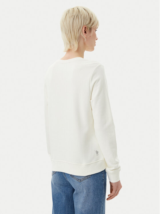 KARL LAGERFELD KARL LAGERFELD Mikina A2W20057 Écru Regular Fit