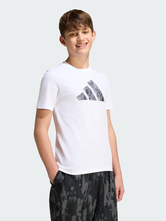 adidas adidas T-Shirt 168982 Biały Regular Fit