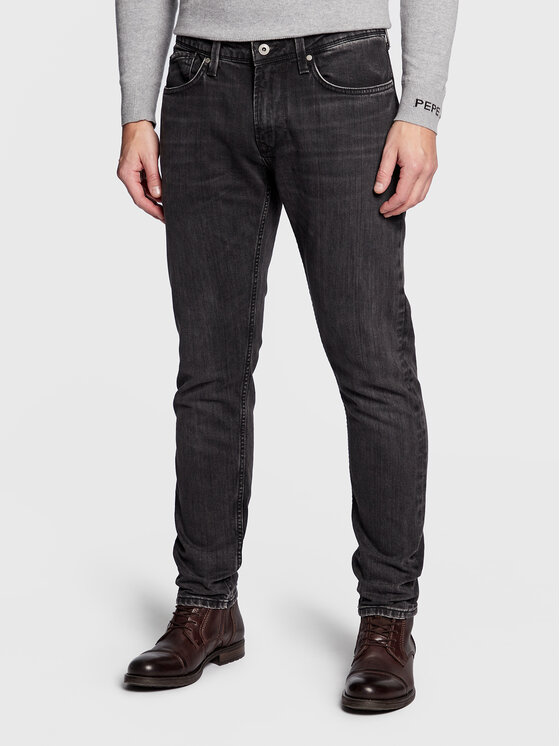 Pepe Jeans Pepe Jeans Džínsy Finsbury PM206321 Sivá Skinny Fit