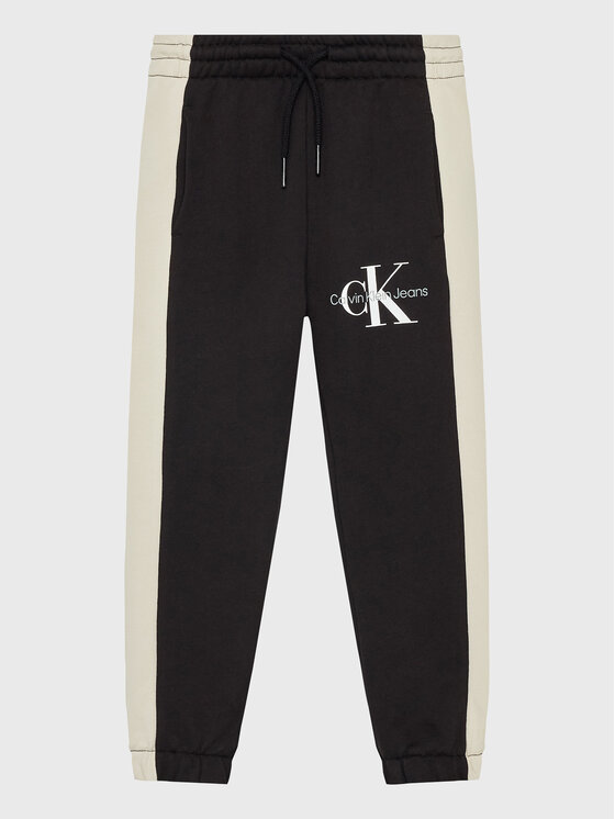 Calvin Klein Jeans Pantaloni trening IB0IB01360 Negru Regular Fit