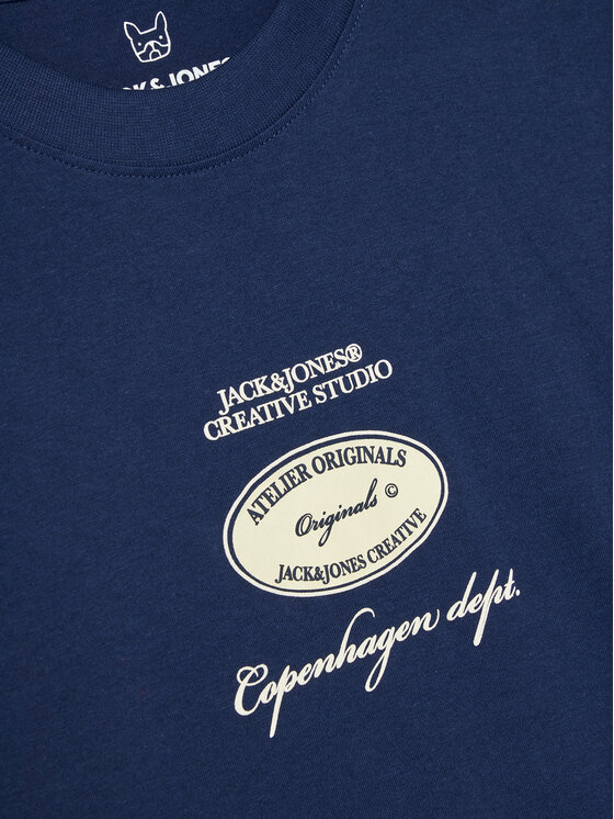 Jack&Jones Junior Jack&Jones Junior T-Shirt 12274895 Dunkelblau Relaxed Fit