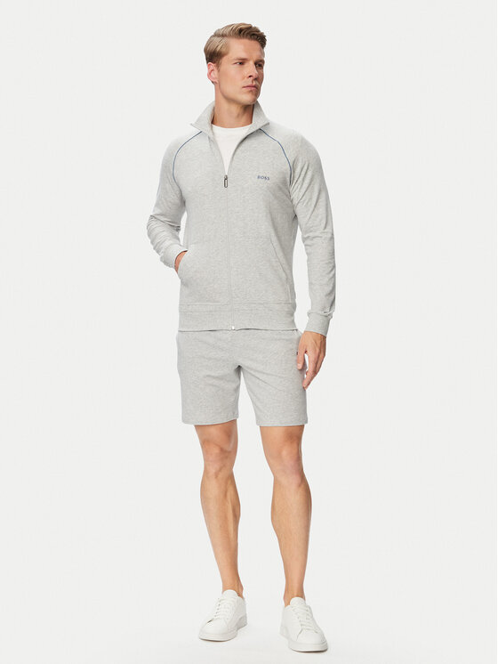 BOSS BOSS Pulóver Mix&Match 50515307 Szürke Regular Fit