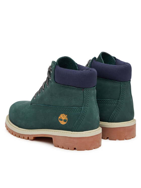 Timberland Timberland Schnürstiefeletten Premium 6-Inch Waterproof TB0A2CTGEO61 Grün