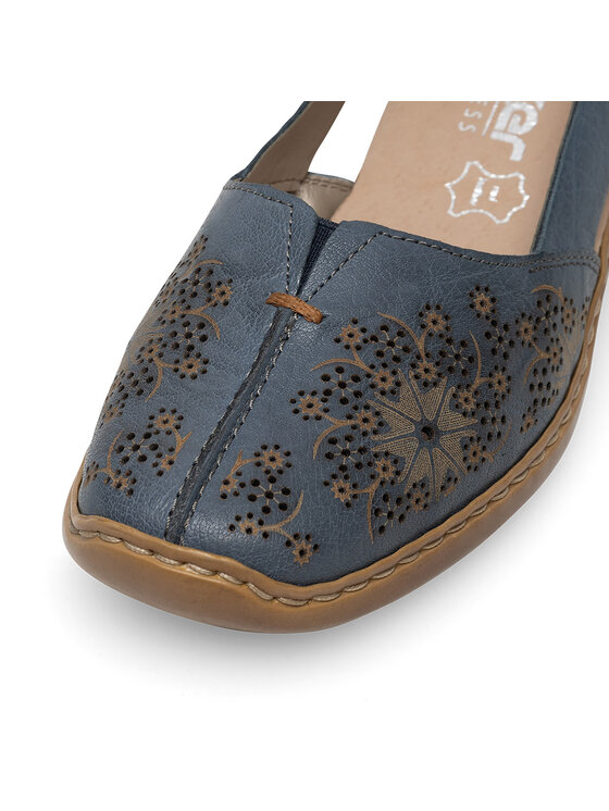 Rieker Rieker Półbuty 41396-12 Granatowy