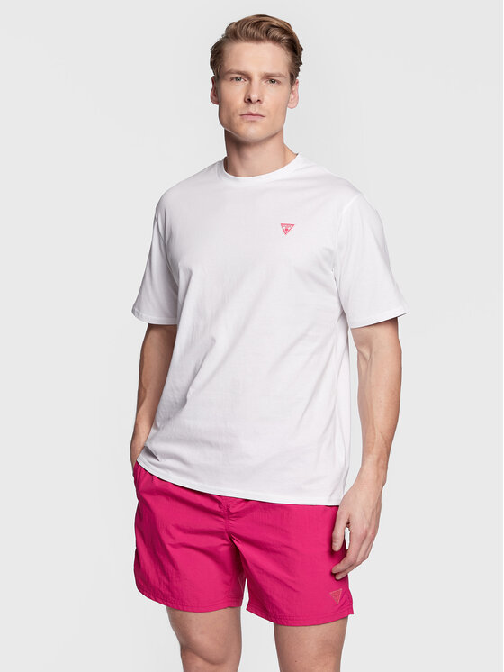 Férfi Póló Guess, Méret: XL, Fehér, F3GI00 K8HM0