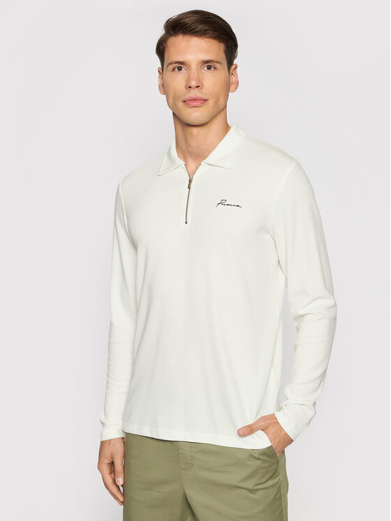 Polo Blafranco 12195724 Beige Regular Fit