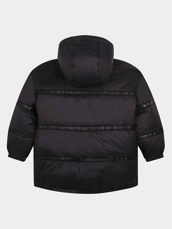 DKNY DKNY Μπουφάν χειμωνιάτικο D36687 S Μαύρο Regular Fit
