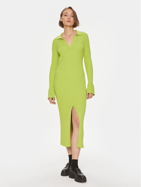 HUGO Hugo Pletena obleka Sharren 50507922 Zelena Slim Fit