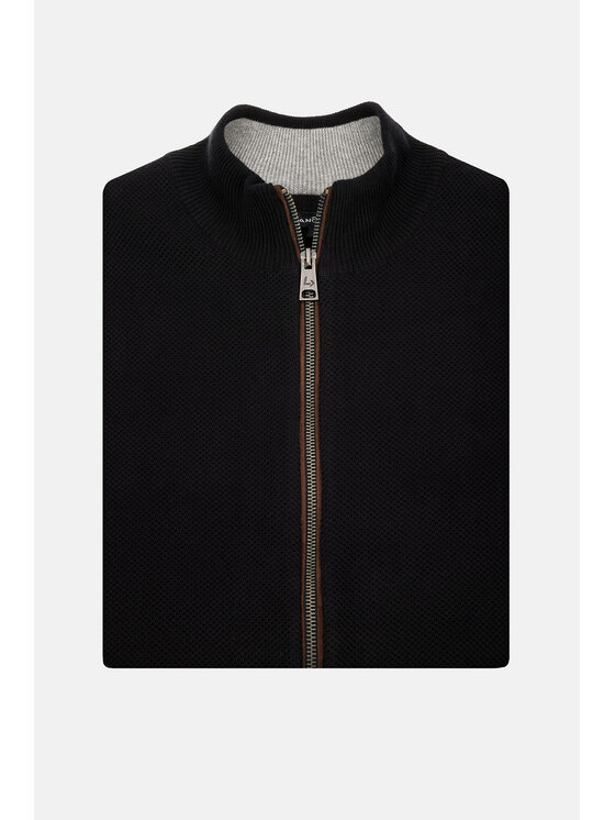 Lancerto Lancerto Kardigan Jeff SW073222000064 Czarny Regular Fit