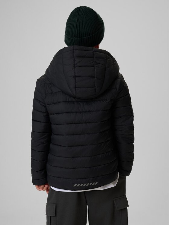 4F 4F Kurtka puchowa 4FJRAW26TDJAM1057-20S Czarny Regular Fit
