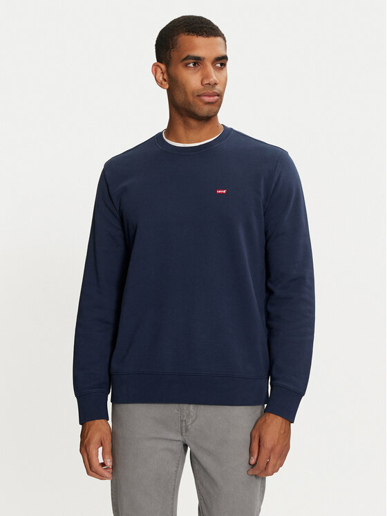 Levi's Mikina Orginal Crew 35909-0001 Tmavomodrá Regular Fit