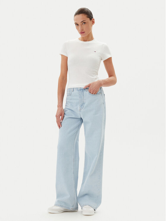 Tommy Jeans Tommy Jeans 2 póló készlet DW0DW21366 Színes Slim Fit