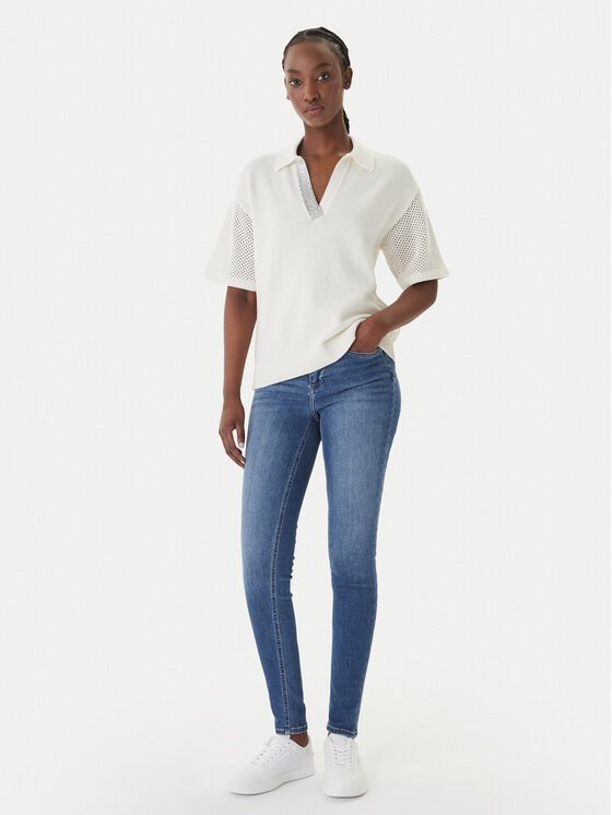 Liu Jo Liu Jo Traperice UA6013 D0305 Tamnoplava Slim Fit