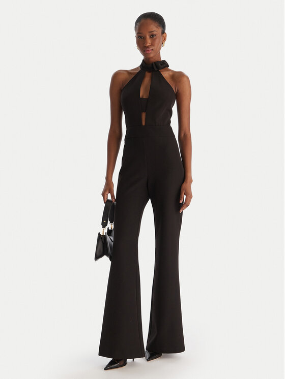 ACCESS FASHION ACCESS FASHION Jumpsuit 54-5503-168 Schwarz Slim Fit