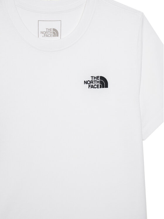 The North Face The North Face T-Shirt Teen Evolution Simple NF0A8F9Z Λευκό Regular Fit