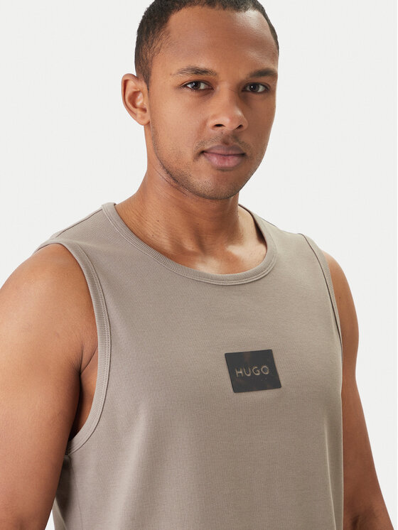 HUGO HUGO Tank top Darrio 50557629 Beżowy Regular Fit