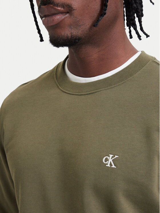 Calvin Klein Jeans Calvin Klein Jeans Μπλούζα LV04RG275G Χακί Regular Fit