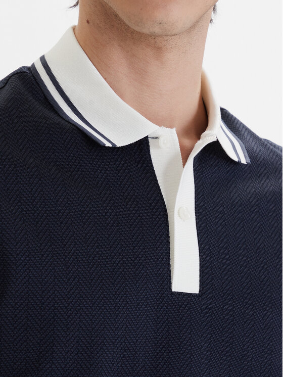 Bugatti Bugatti Polo 8150-75112C Blu scuro Regular Fit