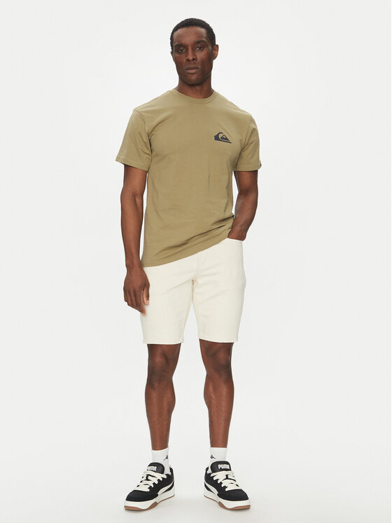Quiksilver Quiksilver Тишърт EQYZT08042 Каки Regular Fit