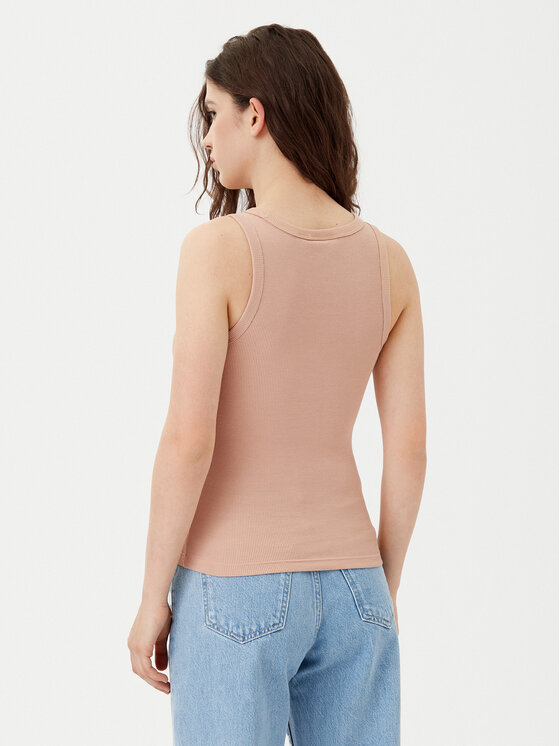 Calvin Klein Jeans Calvin Klein Jeans Top J20J224762 Beež Slim Fit
