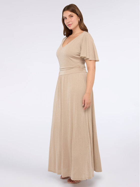 Fiorella Rubino Fiorella Rubino Vestito elegante 7056T001732N002 Oro Regular Fit