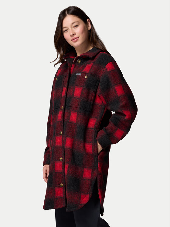 Columbia Columbia Marškinių švarkas Wildest Venture™ 2136171 Vyšninė Loose Fit